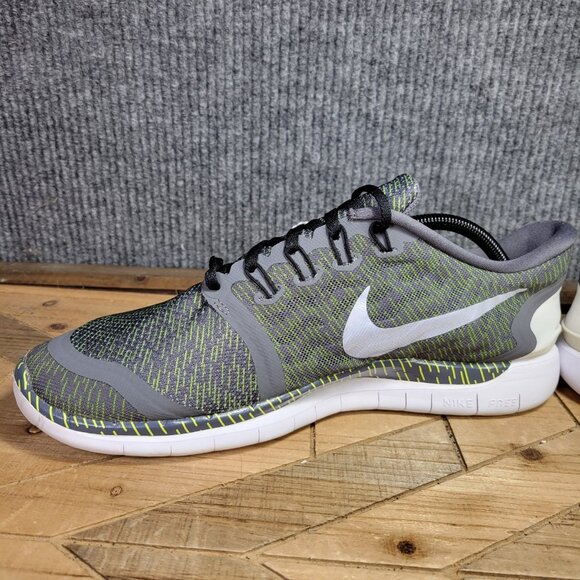 Nike Free 5.0 Mens Size 12 Print Running Athletic 2015 Shoes Sneakers 749592-007 - Picture 5 of 11